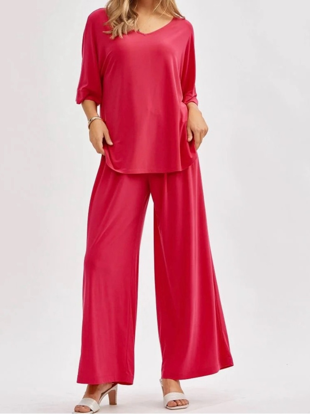 Dear Scarlett Cabana Travel Set - Fuchsia